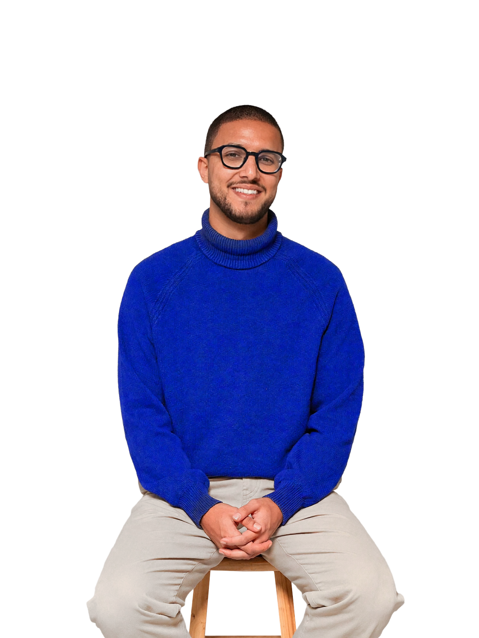 Portret van Hamza Ouamari, creatief strateeg en auteur van Inclusieve Marketing